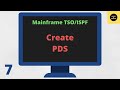 Create PDS in TSO/ISPF - MainframeTSO/ISPF Tutorial - Part 7