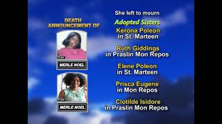 Merle Noel ~ Long Obituary