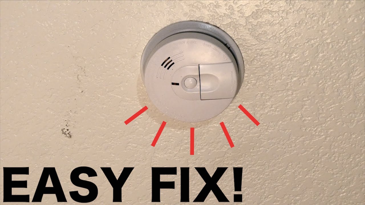 Smoke Alarm Randomly Going Off | Easy Fix! - YouTube