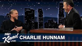 Charlie Hunnam on Panicked 4:30AM Email to Jimmy Kimmel & Being Very Sick on Set in India