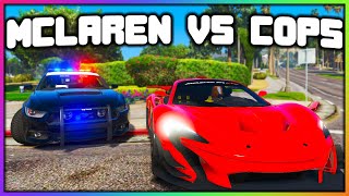 GTA 5 Roleplay - McLAREN VS COPS (STOLE MY CAR) | RedlineRP