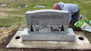 Worthington Marker Restoration Grantsville