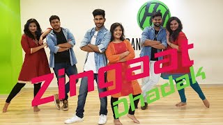 Zingaat Hindi | Dhadak by Akhil Boga | Bollywood Dance | Ishaan & Janhvi | HY Dance Studios