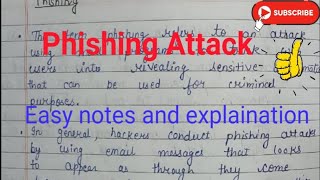 Phishing | what is phishing | explain phishing attack | Lecture 36