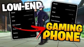 I Turned My Low-End Phone Into a Gaming Phone! (4GB RAM Feels Like 12GB)