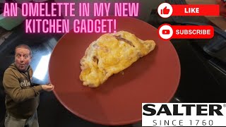 An Omelette in my new Salter kitchen gadget