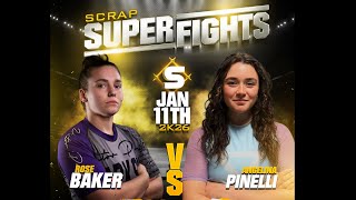 Angelina Pinelli vs Rose Baker | Scrap 4 | Full Fight