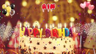 RIN Happy Birthday Song – Happy Birthday Rin キでお誕生日おめでとう 誕生日 おめでとう