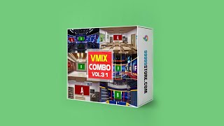 Virtual Set Green Screen 4K - COMBO VOL 31