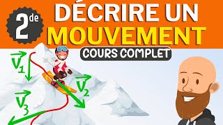 Décrire un mouvement - cours de seconde de physique chimie