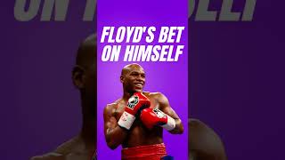 Floyd Mayweather's $750k bet on HIMSELF #shorts #boxing #money