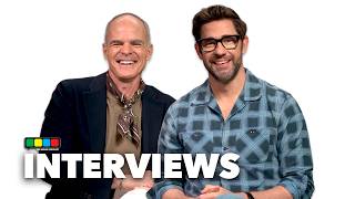John Krasinski & Michael Kelly Talk Jack Ryan, Action Challenges & Humble Beginnings