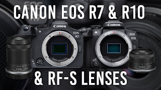 Canon EOS R7, R10 \u0026 RF-S Zoom Kit Lenses! Hands-on Review