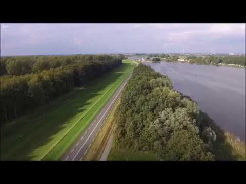 Dronebeelden Drontermeerdijk - YouTube