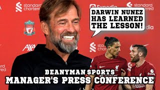 'Darwin has learned the LESSON! He looks really settled now!' | Everton v Liverpool | Jurgen Klopp