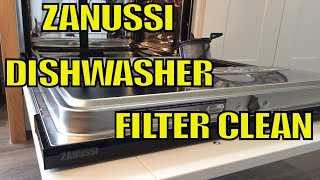 Zanussi Dishwasher Filter Clean