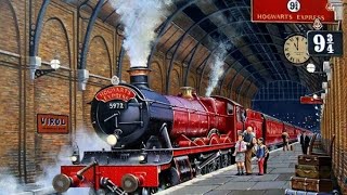 How to draw the Hogwarts express|One point perspective|train