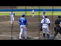 2018年2月21日 ファーム対外試合 中日－ 横浜dena 　中日・浅尾投手 9回表の投球 【yokohama db専用動画複製・転用禁止】