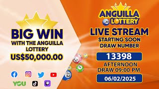 Emisión en directo de Madroka Anguilla Lottery, LTD 13398