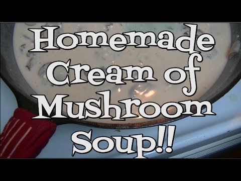 Homemade Cream of Mushroom Soup Recipe ~ Noreen's Kitchen Basics Homemade Cream of Mushroom Soup Recipe ~ Noreen's Kitchen Basics