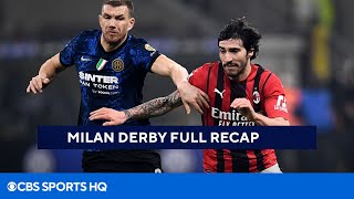 Milan Derby Recap: Breaking down every goal scored  | CBS Sports Golazo