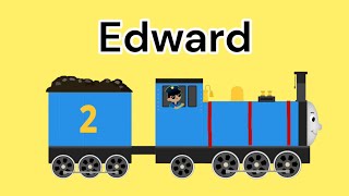 Labo Brick Train #1037 Thomas\u0026Friends Edward