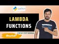 Python Tutorials For Beginners in Telugu - Tutorial 12 |  Lambda Functions in Python