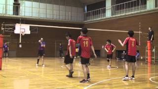 volleysho! vs MAX ②　マグナムカップ本戦　20160320