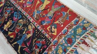 Latest Kalamkari Saree Designs Part 01