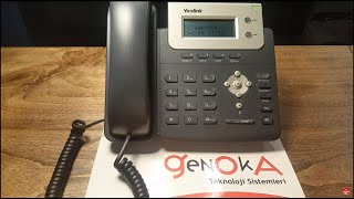 Yealink ip telefon kurulum ve ayarları