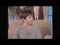 Freddie Highmore on The Ellen DeGeneres Show (2004)