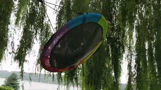 Trekassy Saucer Tree Swing for Kids Adults Review | Tree Hanging Straps