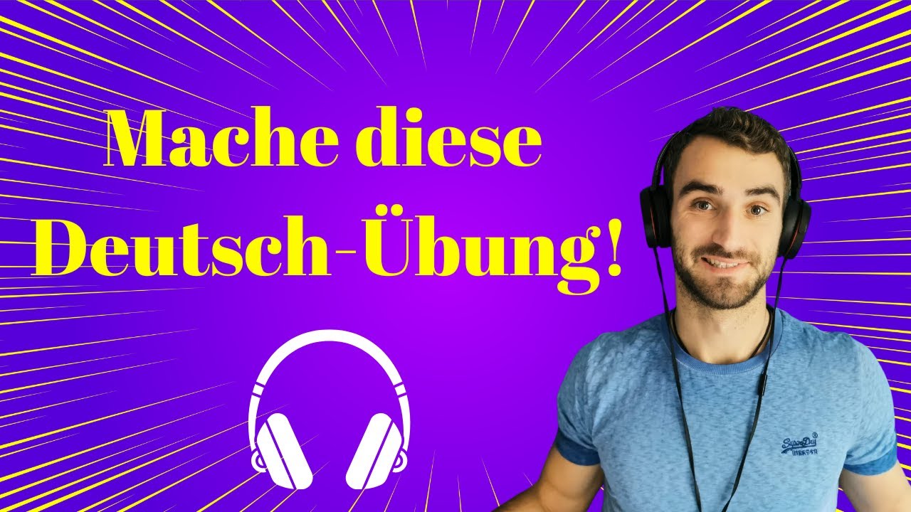 Mache Diese Übung Beim Deutsch Lernen / B1, B2, C1 / Deutsch Podcast ...