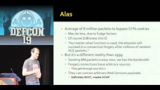 DEF CON 19 - Dan Kaminsky - Black Ops of TCP/IP 2011