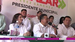 #Entérate #STV🟣Eleazar Pérez Sánchez, presentó a su planilla y lanzó un reto a los demás candidatos