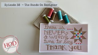 FlossTube #38 - The Hands On Designer - A quick Market Recap - a whole lot of Amazing \u0026 a Thank You!