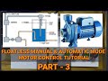 FLOATLESS MANUAL & AUTOMATIC MODE MOTOR CONTROL CIRCUIT TUTORIAL Tagalog #25 pinoy teknisyan