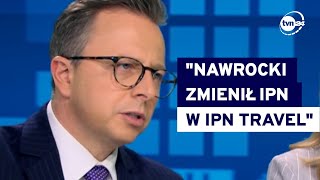 W IPN trwa kontrola NIK. Joński informuje o milionach na biuro prasowe i podróże Nawrockiego @TVN24