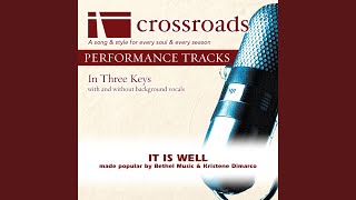 It is Well (Performance Track Low without Background Vocals)