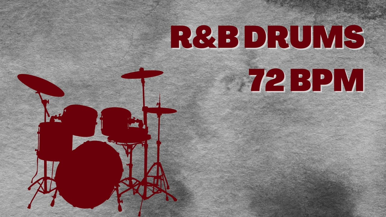 R&B Drums | Drum Loop | 72 BPM - YouTube