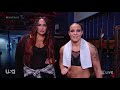 WWE RAW 18/01/21: Nia Jax & Shayna Baszler Backstage Segment ft. Mandy Rose & Dana Brooke