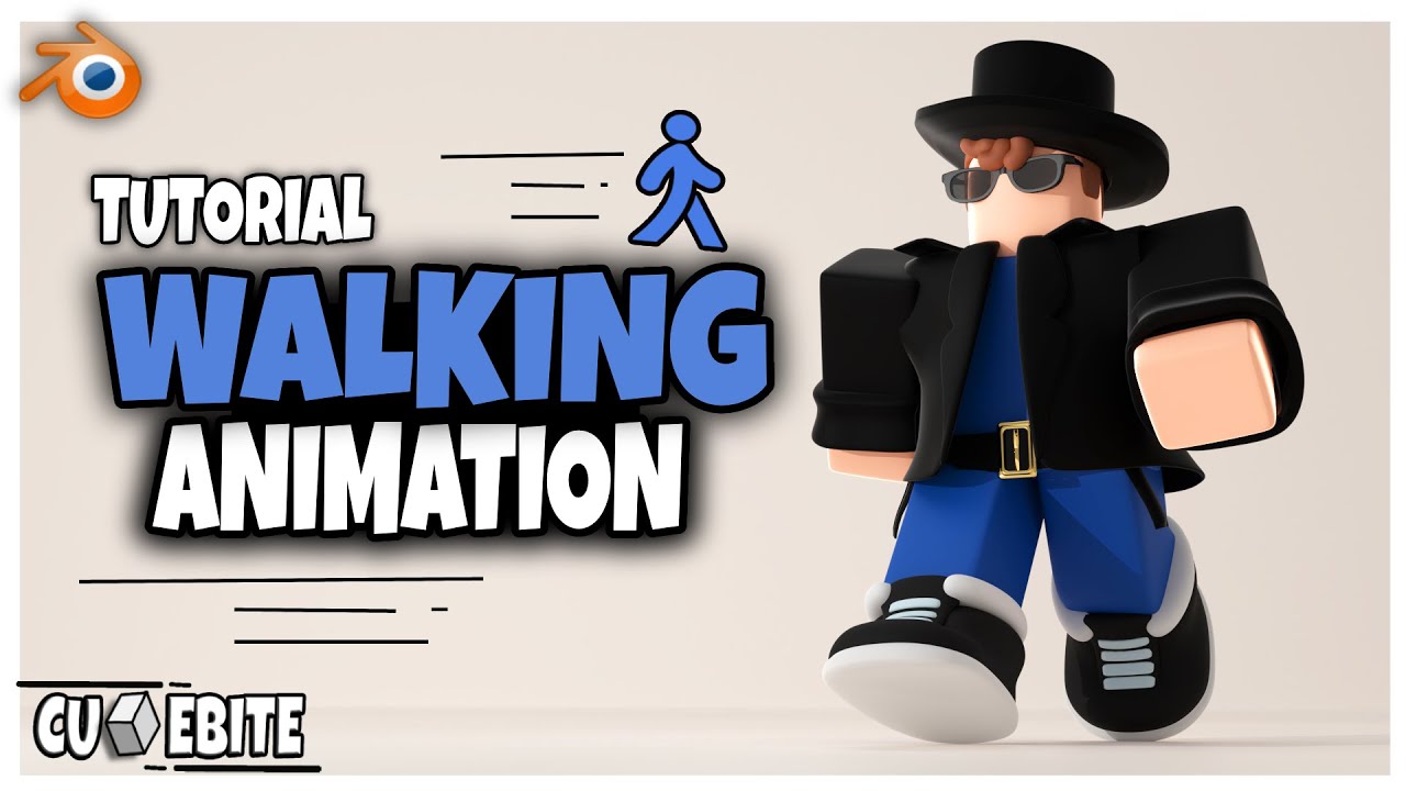 Roblox Walking Animation Tutorial In Blender (2.9) - YouTube