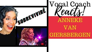 Anneke van Giersbergen - Sobrevivirė | Beste Zangers 2021 | Vocal Coach Reacts & Deconstructs