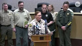Nevada County Sheriff gives live update on Castle Peak avalanche