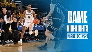 Purdue Fort Wayne at Michigan | Highlights | Big Ten Men's Basketball | 12/22/2024