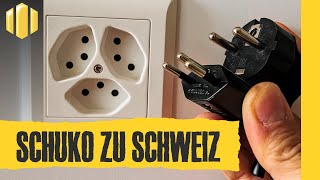 Vom Schuko zum Schweizer Stecker - Elektrisierende Anleitung für Anfänger!