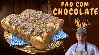 Uma delícia de Páscoa: Pão com Chocolate !!!