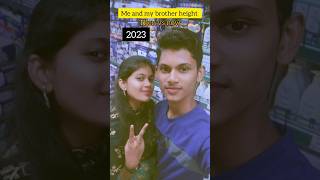 pov: height of your siblings👫😜 THEN 🆚️ NOW #shorts #trending #viral #shortsvideo #fun #1million