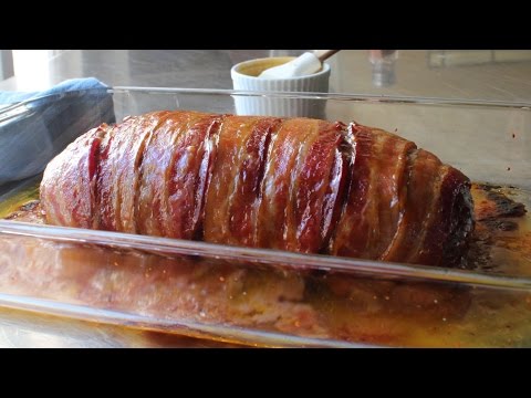 Bacon-Wrapped Buffalo Meatloaf - How to Make Buffalo Bacon Meatloaf Bacon-Wrapped Buffalo Meatloaf - How to Make Buffalo Bacon Meatloaf