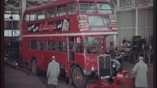 London Transport RT Routemaster Bus Overhaul 1957 #routemaster #buses #bus #london #londontransport